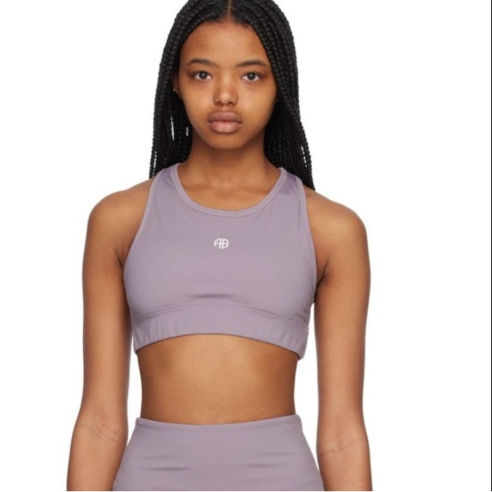 Anine Bing Blair Bra xs activewear designer grey crop
$98 fall casual NWOT